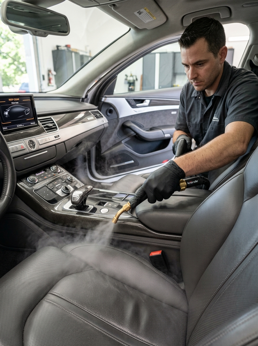 Deep Interior Steam Detailing